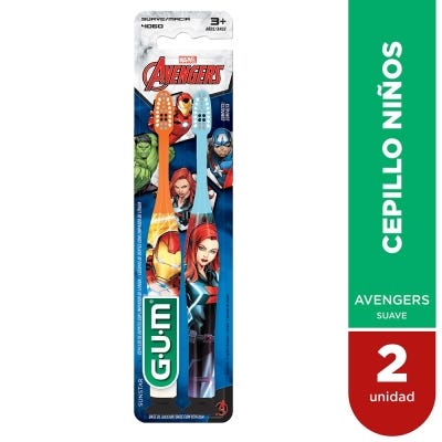 Cepillo Dental Gum Avengers X2U