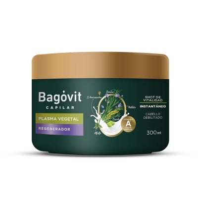Mascara Capilar Bagovit Plasma Vegetal x300ml