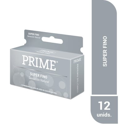 Preservativos Prime Super Fino x12un