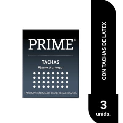 Preservativos Prime Tachas x3un