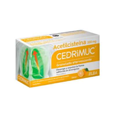 Cedrimuc 200 Mg Sob.X 10
