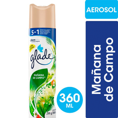 Desodorante De Ambientes Glade Mañana De Campos x360ml