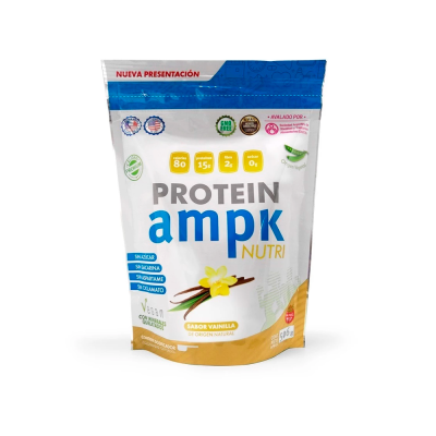 Suplemento Nutricional Ampk Nutri Vegan Protein Vainilla x506gr