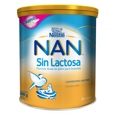 Nan Leche Infantil En Polvo x400g Sin Lactosa