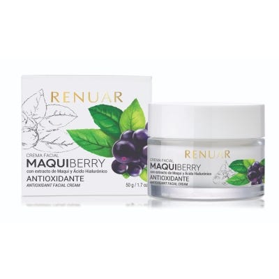 Crema Facial Renuar Maquiberry Antioxidante x50gr