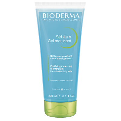 Gel Facial Bioderma Sebium Moussant Limpiador x200ml