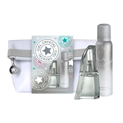 Ciel Crystal EDT +Deo 123ml x50ml