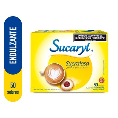 Edulcorante Sucaryl Sucaralosa x50Un.