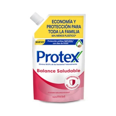 Jabon Liquido Antibacterial Protex Balance Doy Pack x250ml