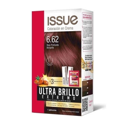Issue Ultra Brillo Extreme N°6.62 Rojo Prof. Borgoña