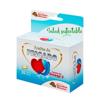 Garden House Aceite De Pescado x30Cap