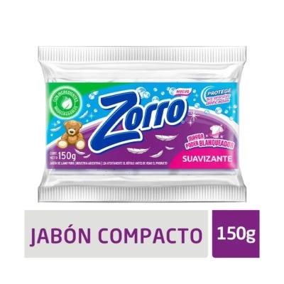 Suavizante Zorro Jabón Compacto x150gr