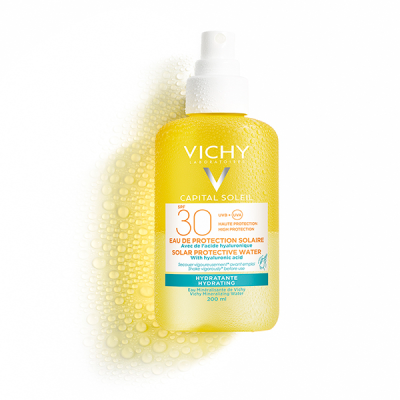 Protector Solar Ideal Solei Ip30 Agua Hidratante x200ml Vichy 