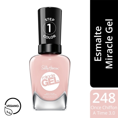 Esmalte Sally Hansen Miracle Gel 248 Once A Chiffon x14,7ml