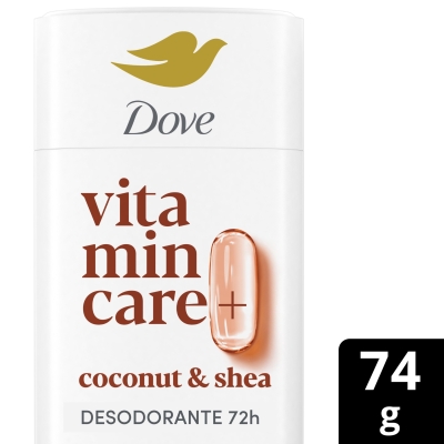 Desodorante Dove Coconut & Shea en Barra x74 gr