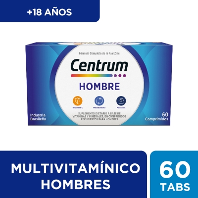 Centrum Hombre x60cmp