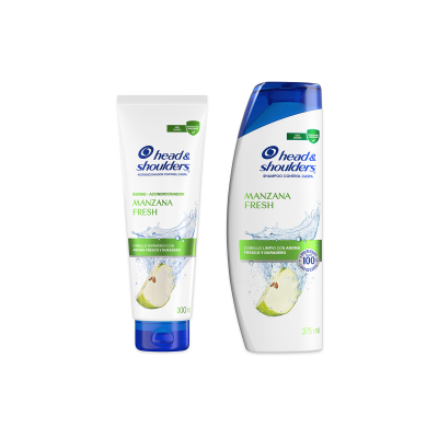 Combo Head & Shoulders Manzana Fresh