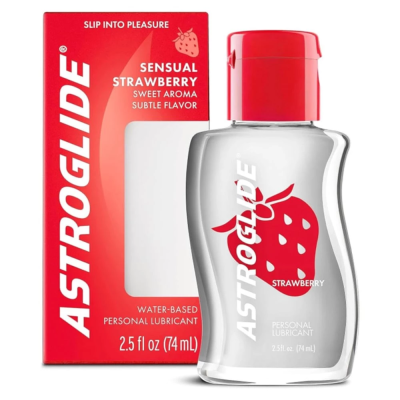 Gel Intimo Lubricante Astroglide Sabor Frutilla x74ml