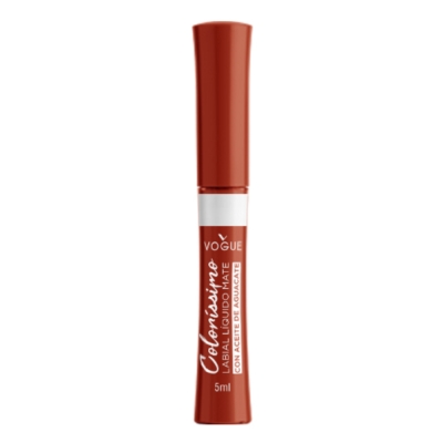 Labial Liquido Vogue Colorissimo Encanto Frutal Tono Pomelo