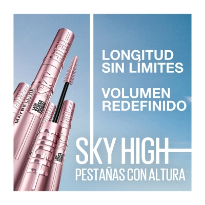 Kit a Prueba de Agua Maybelline & Garnier Sky High WTP + Agua Micelar Bifasica