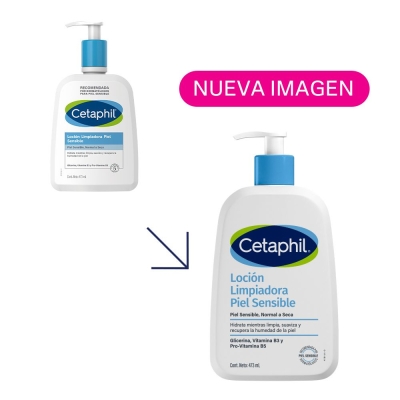 Loción Facial Cetaphil Loción Limpiadora x 473 ml