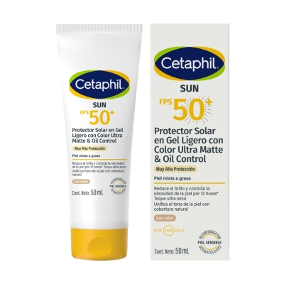 Cetaphil Protector Facial Sun Oil Control FPS50+ x 50 ml