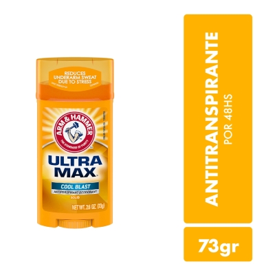 Desodorante En Barra Arm & Hammer Ultramax Cool Blast x73gr