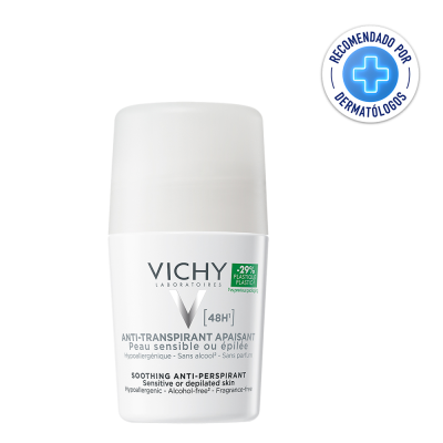 Vichy Desodorante Roll On Antitranspirante Piel Sensible x50ml