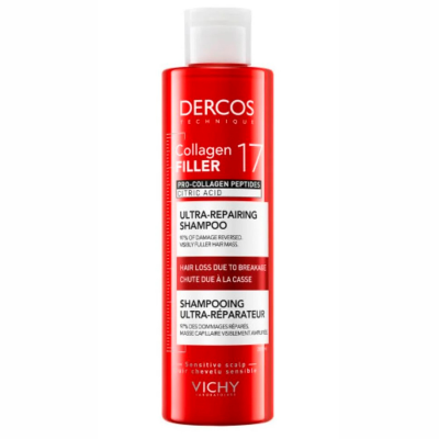 Shampoo Dercos Collagen Filler Ultra Reparador x200ml