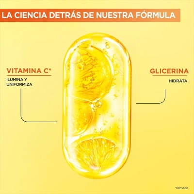 Gel Garnier Limpiador Hidratan Vitamina C x250ml