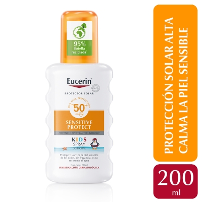 Protector Solar Eucerin Sun Sensitive kids Spray FPS50 x 200 ml