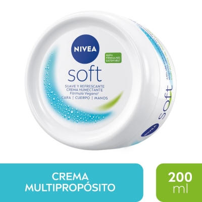 Crema Hidratante Intensiva Nivea Soft x200 ml