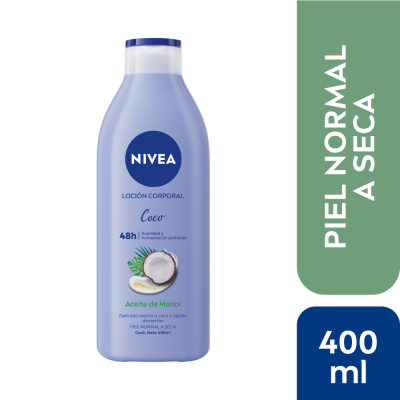 Loción Corporal Nivea Coco y Aceite de Monoi x400ml
