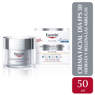 Crema Anti-arrugas Eucerin Hyaluron Filler Dia FPS30 x 30 ml