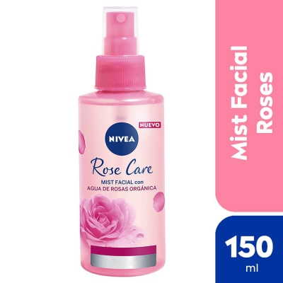 Spray Nivea Rose Care Mist Facial Todo Tipo De Piel x150ml