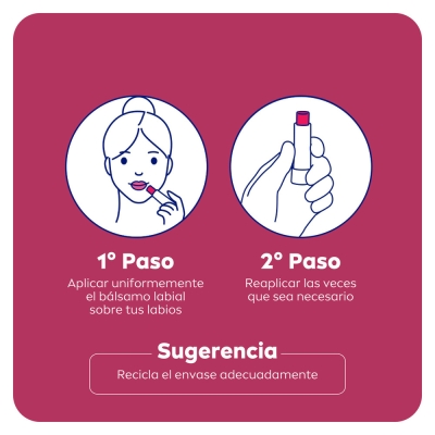 Protector Labial Humectante Nivea Blackberry Shine x4,8 gr