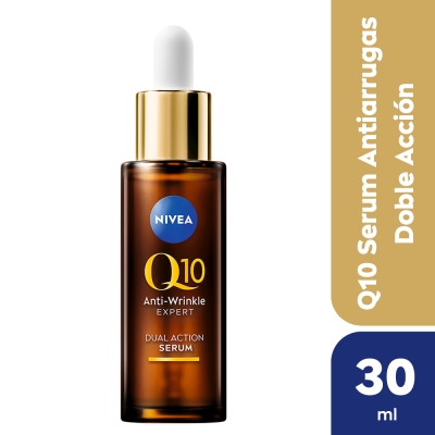 Sérum Facial Doble Acción Nivea Q10 Antiarrugas Expert x30 ml