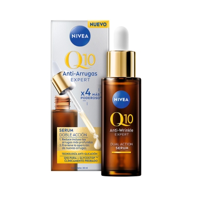 S&eacute;rum Facial Doble Acci&oacute;n Nivea Q10 Antiarrugas Expert x30 ml