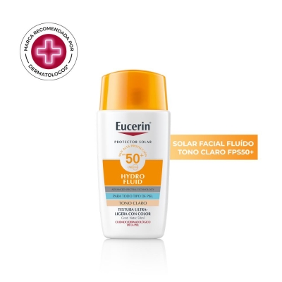 Eucerin Protector Sun Hydro Fluid Tinted Tono Claro FPS50+ x 50 ml
