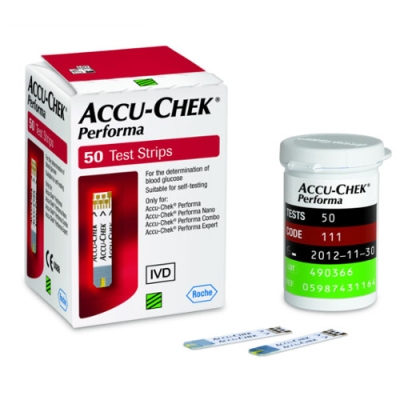 Accu-Chek Performa tiras reactivas x50