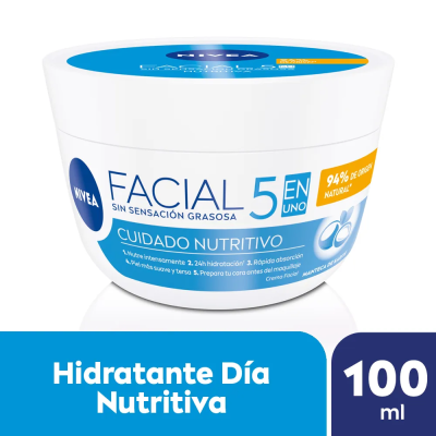 Crema Facial Nivea Cuidado Nutritivo x100ml