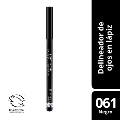Delineador De Ojos Rimmel London S. Kohl Kajal 61 Jet Black x1,20 gr
