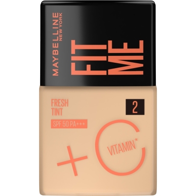 Base de Maquillaje Maybelline Fit Me Fresh Tint Tono 02