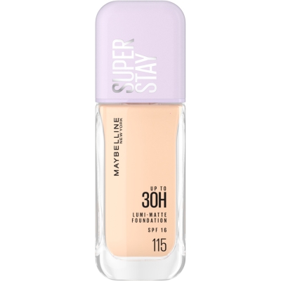 Base de Maquillaje Maybelline Super Stay Lumi-Matte Tono 115