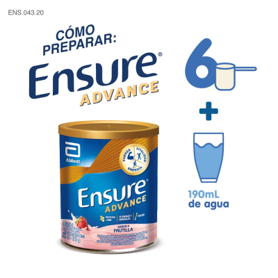 Ensure Advance Frutilla x400gr