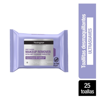 Toallitas Desmaquillantes Neutrogena Night Calming x25un