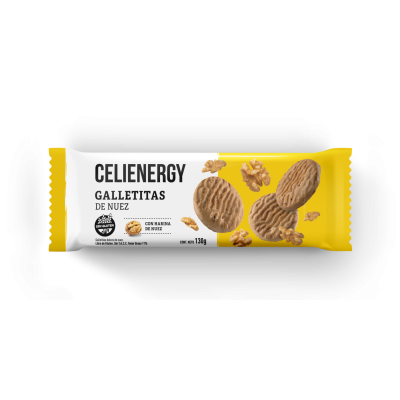 Celienergy Galletitas x130gr Nuez