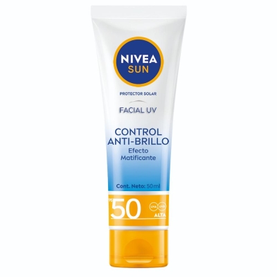 Protector solar facial NIVEA Control Anti-Brillo FPS 50 x50ml