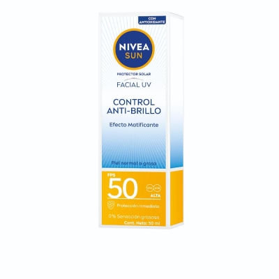 Protector solar facial NIVEA Control Anti-Brillo FPS 50 x50ml