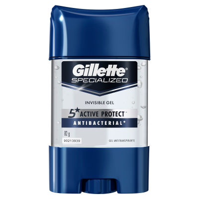 Desodorante En Barra Gillette Proteccion Antibacterial x82gr